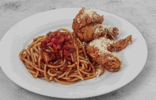 Combo Pasta and wings